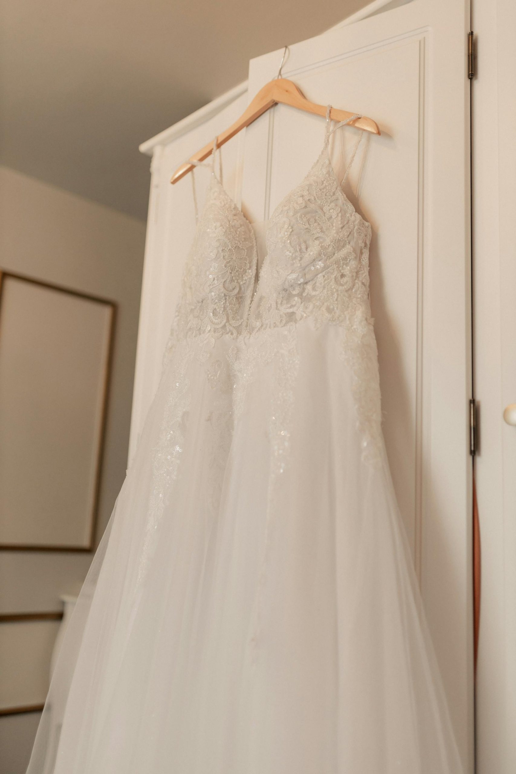 Une robe de mariée