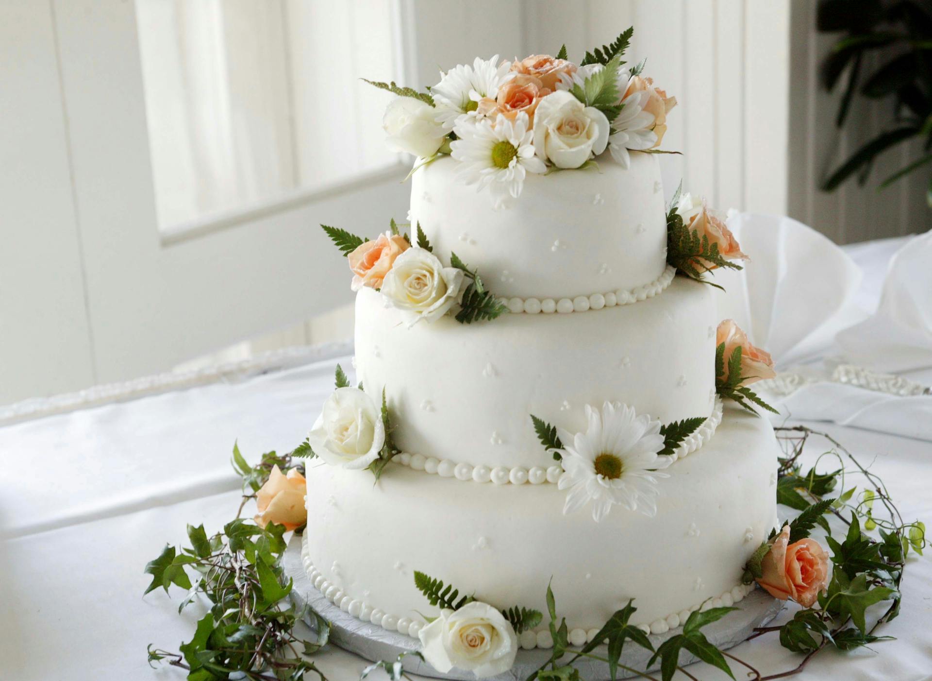 Un gâteau de mariage
