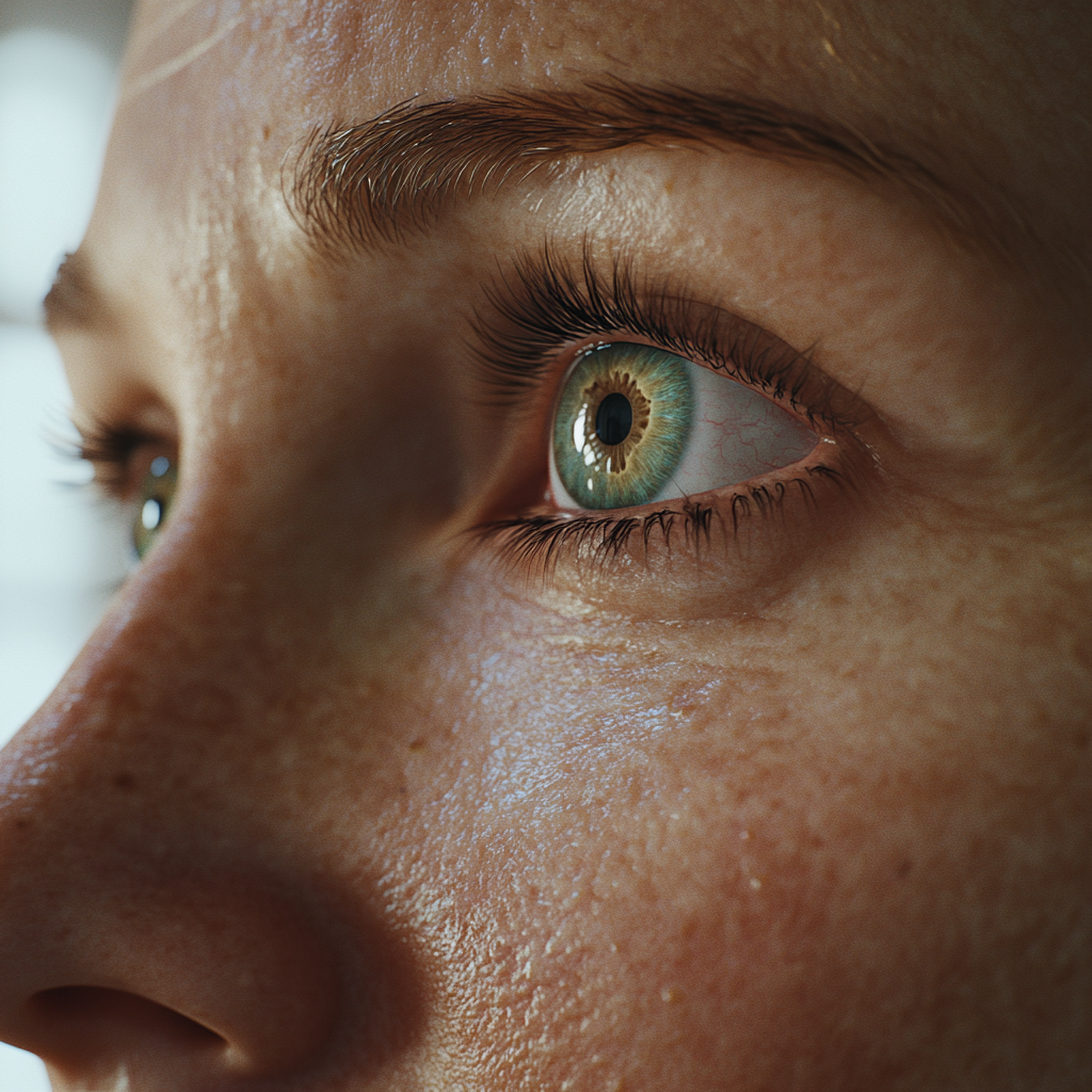 Gros plan yeux femme