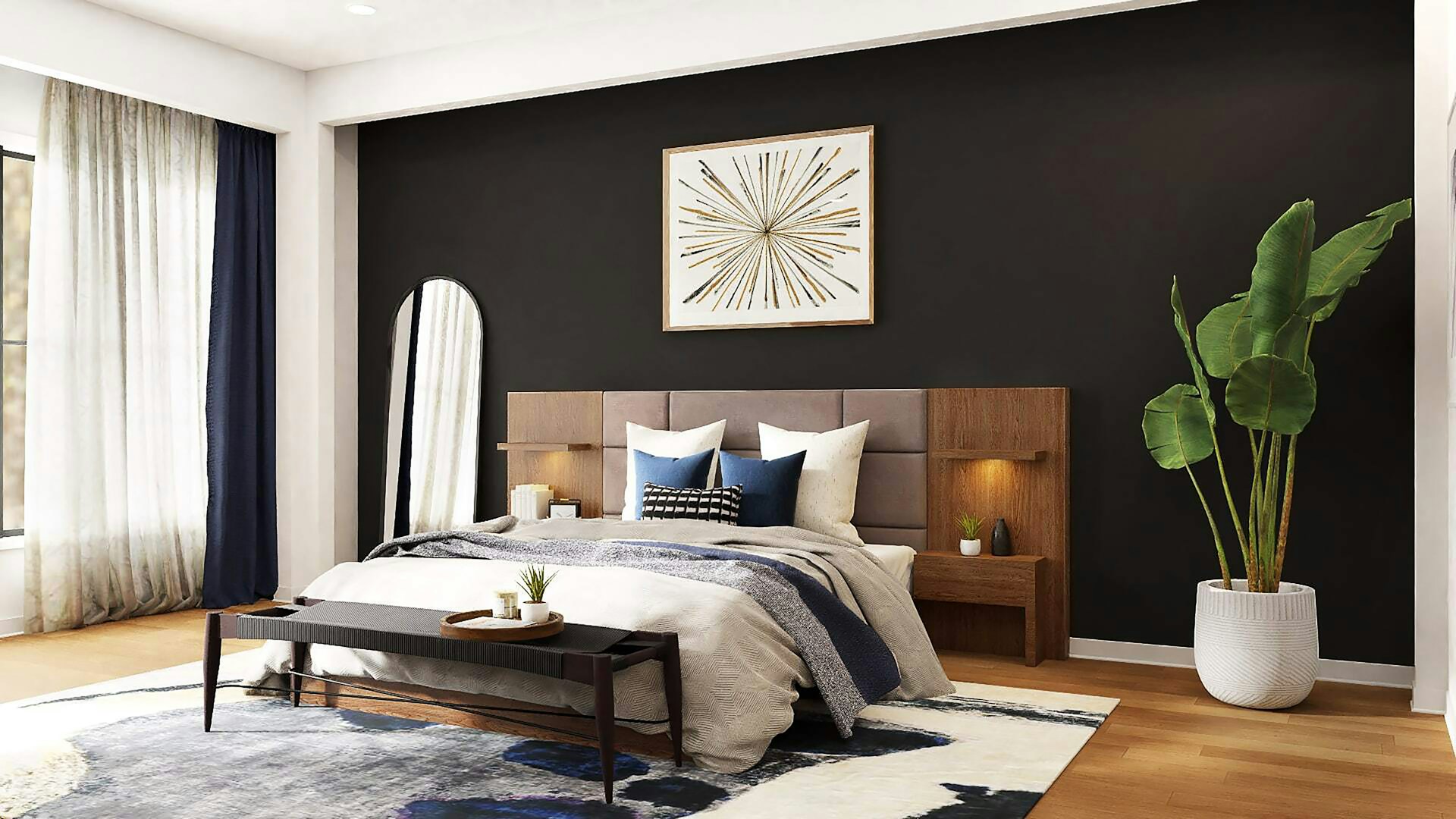 Une chambre élégante