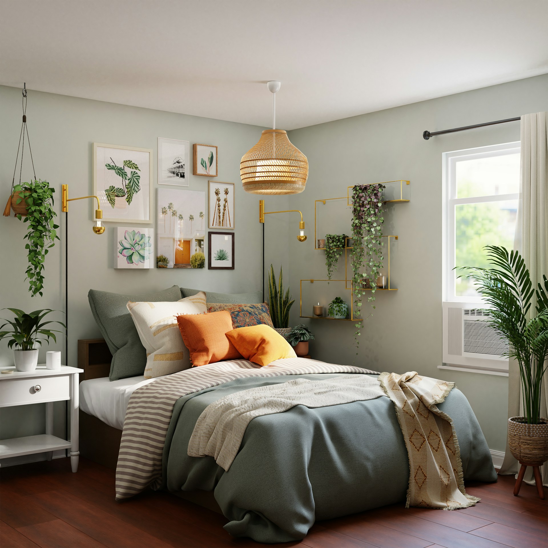 Une chambre à coucher