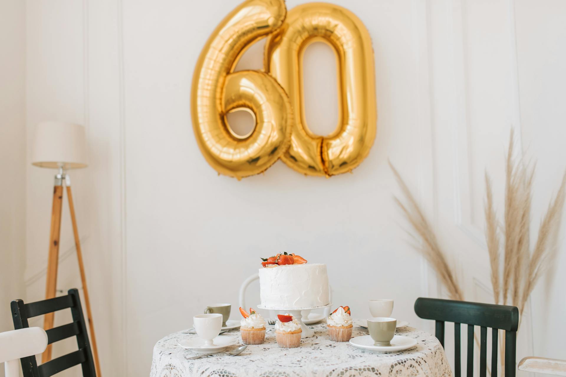 Célébration d'un anniversaire de 60 ans
